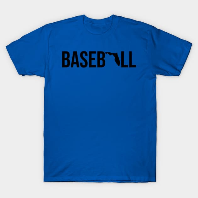 Florida Baseball T-Shirt by rustyskate